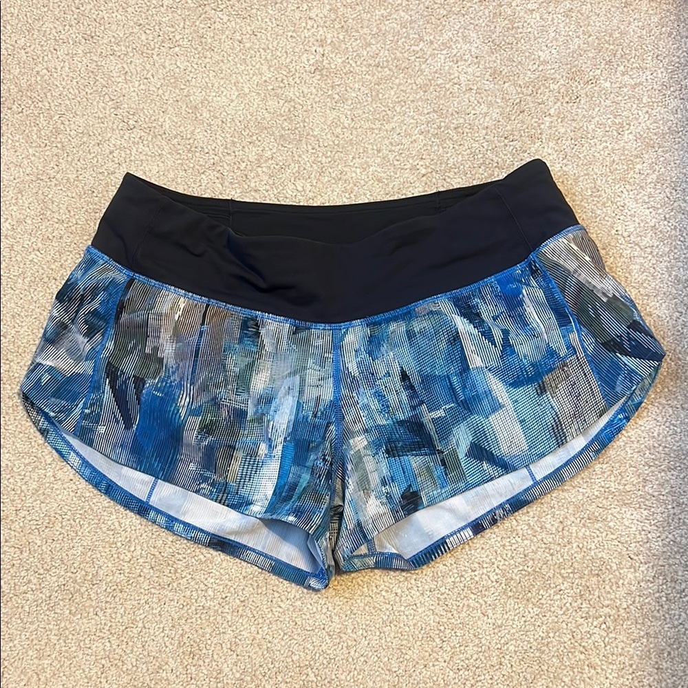 Lululemon speed up lined shorts 2.5”